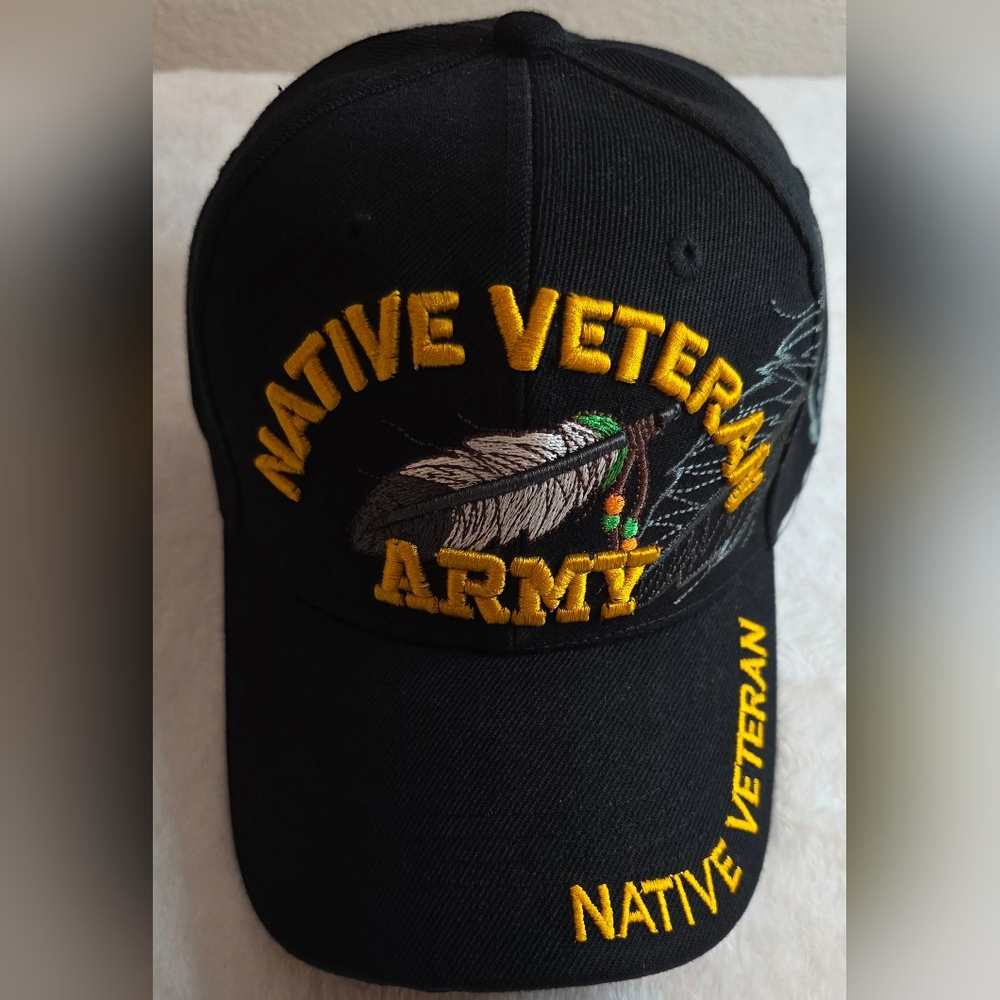 Unnisex Native Veteran Army Cap